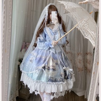 The Swan Princess Lolita Style Dress OP (DJ01)